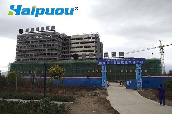 涿鹿县中医院污水处理工程项目安装现场视频